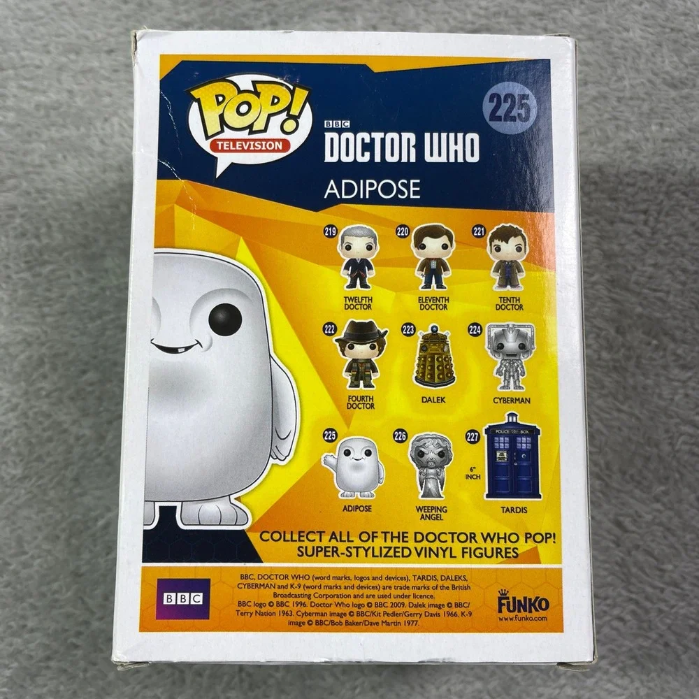 Funko Pop! BBC Doctor Who Adipose #225‎ Vinyl Figure Collectible In Box